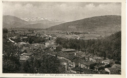 CPA - LAVELANET - VUE GENERALE ET PIC DE SAINT-BARTHELEMY - Lavelanet