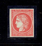 FAUX - TP N°7 Vermillion Vif NSG - FAKE / FORGED - Lettres & Documents