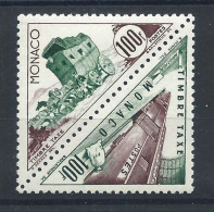 Monaco Taxe N°54/55**/* (MNH Et MH) 1953 - Transports - Postage Due