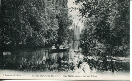 CPA  -  SOREL-MOUSSEL - LA MALIGNERIE - VUE SUR L'EURE - Sorel-Moussel