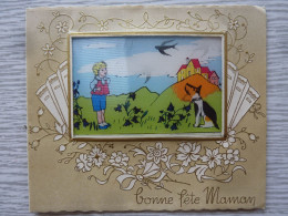 CP Bonne Fête Maman, Illustration En 3D, Neuve - Mother's Day