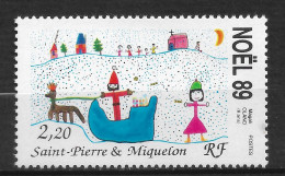 SAINT PIERRE ET MIQUELON N°   512 "  NOËL " - Ungebraucht