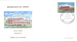 CONGO FDC 1970 HOTEL COSMOS - FDC
