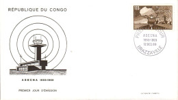CONGO FDC 1969 ASECNA - FDC