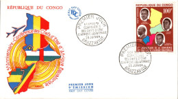 CONGO FDC 1964 CONFERENCE DES CHEFS D'ETAT - FDC