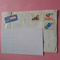 Lettre Par Avion Pour L'Haye Les Roses (94) France - 1992 - Aéreo