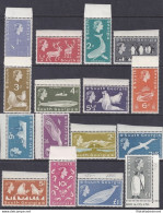 1963 SOUTH GEORGIA SG N° 1/16 Set Of 16 Values MNH** - Autres & Non Classés