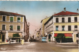 Z+ 19-(69) LYON - PLACE RONDE - COURS RICHARD VITTON - COMMERCES - CARTE COULEURS - 2 SCANS - Lyon 3