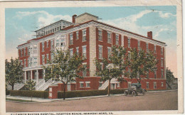 Z++ 12-(U. S. A.) ELIZABETH BUXTON HOSPITAL , HAMPTON ROADS , NEWPORT NEWS , VIRGINIA  - 2 SCANS - Newport News