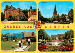 73670527 Kerpen Koeln Schloss Loersfeld Hauptstrasse Kirche Stiftsplatz Hallenba - Kerpen