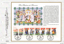 " LES SANTONS DE PROVENCE " Sur Feuillet CEF 1er Jour N°té De 1995. N° YT BC2982 Parfait état. FDC à Saisir !!! - Non Classés