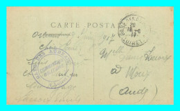 A843 / 213  Cachet Gare Des Aubrais Commission Militaire Loiret - Militärstempel Ab 1900 (ausser Kriegszeiten)