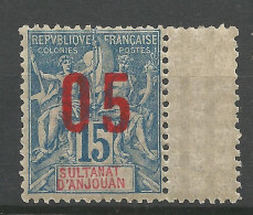 ANJOUAN N° 22A NEUF** LUXE SANS CHARNIERE / Hingeless / MNH - Neufs