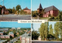 73666695 Meckelfeld Ortsansichten Mit Kirche Meckelfeld - Seevetal