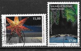 Groënland 2019, N° 806/807 Oblitérés Noël - Used Stamps