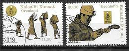 Groënland 2019, N° 804/805 Oblitérés Mines De Charbon - Used Stamps