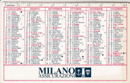 Calendarietto - Miilano - Assicurazioni - Anno 2000 - Small : 1991-00