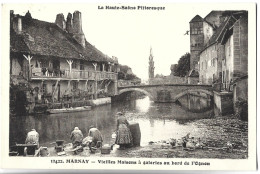 MARNAY - Vieilles Maisons à Galeries Au Bord De L'Ognon - Marnay
