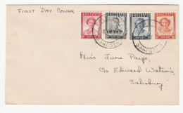 1947 Southern RHODESIA  FDC Victory Stamps Cover - Zuid-Rhodesië (...-1964)