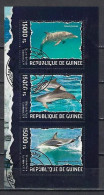 Dauphins Guinée 2014 (425) Yvert 7076 à 7078 Oblitérés Used - Dolphins