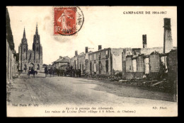 51 - L'EPINE - LES RUINES - GUERRE 14/18 - L'Epine