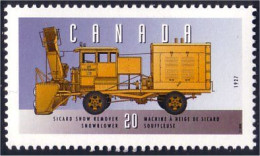 Canada Chasse Neige Sicard Snowblower MNH ** Neuf SC (C16-05tb) - Autres (Terre)