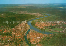 73661458 Wertheim Main Fliegeraufnahme Am Zusammenfluss Von Tauber Und Main  Wer - Wertheim