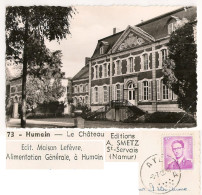 Humain Le Château 1966, Marche-en-Famenne, Luxembourg_CPSM Vintage - Marche-en-Famenne