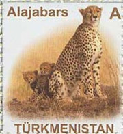 Turkmenistan 2007 Cheetahs Definitives Stamp MNH - Turkmenistan