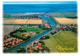 73657137 Harlesiel Nordseebad Kanal Fliegeraufnahme Harlesiel - Wittmund