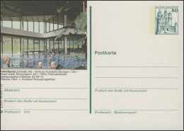 P129-g2/027 - 7444 Beuren, Thermalmineralbewegungsbad ** - Illustrated Postcards - Mint