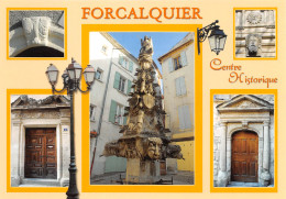 FORCALQUIER  Multivue Du Centre Historique  16 (scan Recto Verso)MD2501TER - Forcalquier