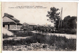 10663 / ⭐ ◉  56-Camp COETQUIDAN Arrivée Regiment INFANTERIE Pour Les MANOEUVRES 1915s à Léon BELIER Nantes // Morbihan - Guer Coetquidan