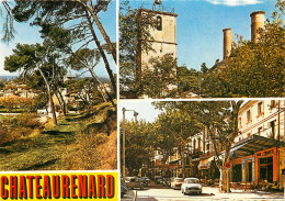 CHATEAURENARD Le Cours Echappee Sur La Ville Le Vieux Chateau 9(scan Recto-verso) MD2596 - Chateaurenard