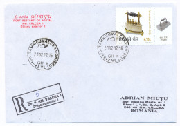 NCP 23 - 5-a FLATIRON, England, Romania - Registered, Stamp With TABS - 2012 - Covers & Documents