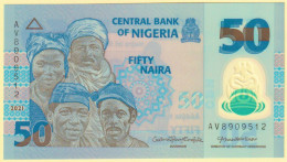 Nigeria 50 Naira. 2021. Polymer. P40k. “AV” Prefix. UNC - Nigeria