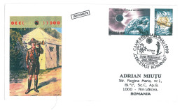 SC 54 - 1220 Scout ROMANIA - Cover - Used - 1999 - Covers & Documents