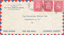 HAITI - AIR MAIL 1951 PORT-AU-PRINCE - PHILADELPHIA / 7078 - Haiti