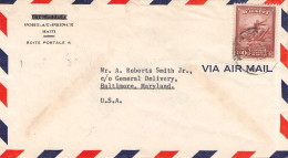 HAITI - AIR MAIL 1952 PORT-AU-PRINCE - BALTIMORE / 7088 - Haiti