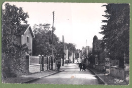 CPSM Format CPA - SEINE ET MARNE - COMB LAVILLE - RUE DE SOMMEVILLE - Petite Animation - Combs La Ville