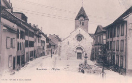 Grandson VD, Place De L'Eglise, Lavandières à La Fontaine (109) - Grandson