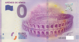 Vends Billet Souvenir Touristique 0€ Arènes De Nîmes 2016-1 UEAX - Sonstige & Ohne Zuordnung