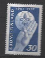 Finlande 1957 N° 453 50ème Anniversaire Du Scoutisme International - Ungebraucht
