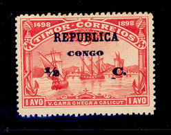 ! ! Congo - 1913 Vasco Gama On Timor 1/2 C - Af. 92 - MNH - Congo Portugais