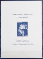 MONACO                              Monaco à PhilexFrance 1989                             NEUF** - Altri & Non Classificati