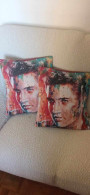 Housses De Coussins De 40x40 Cm Mettant En Avant Elvis Presley - Tappeti & Tappezzeria