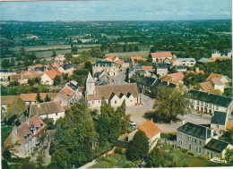 XXX -(18) PREVERANGES - VUE GENERALE AERIENNE - 2 SCANS - Préveranges