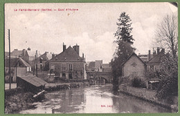 CPA Vue Rare - SARTHE - LA FERTÉ BERNARD - QUAI D'HUISNE - LE LAVOIR - Beaumont Sur Sarthe