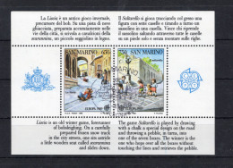 1989 SAN MARINO BF 32 USATO Europa - Blocs-feuillets