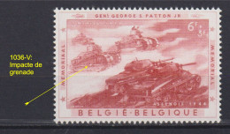 Belgique: COB N° 1036 V, Neuf, **, Sans Charnière. TB !!! - 1931-1960